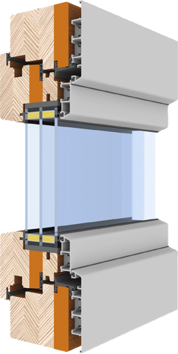 Okno drewniano aluminiowe THERMAX ULTRA