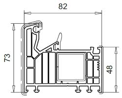 Okno plastikowe (PCW, PCV, PVC) SOFTLINE-82